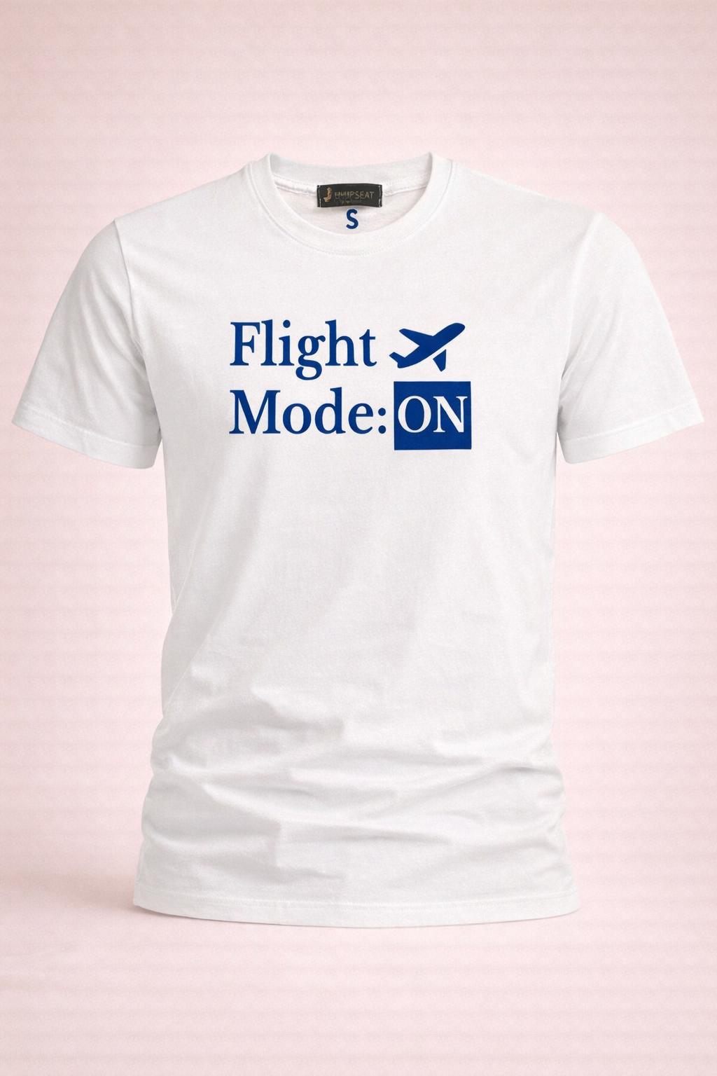 Flight Mode ON T-Shirt - Crew Essential