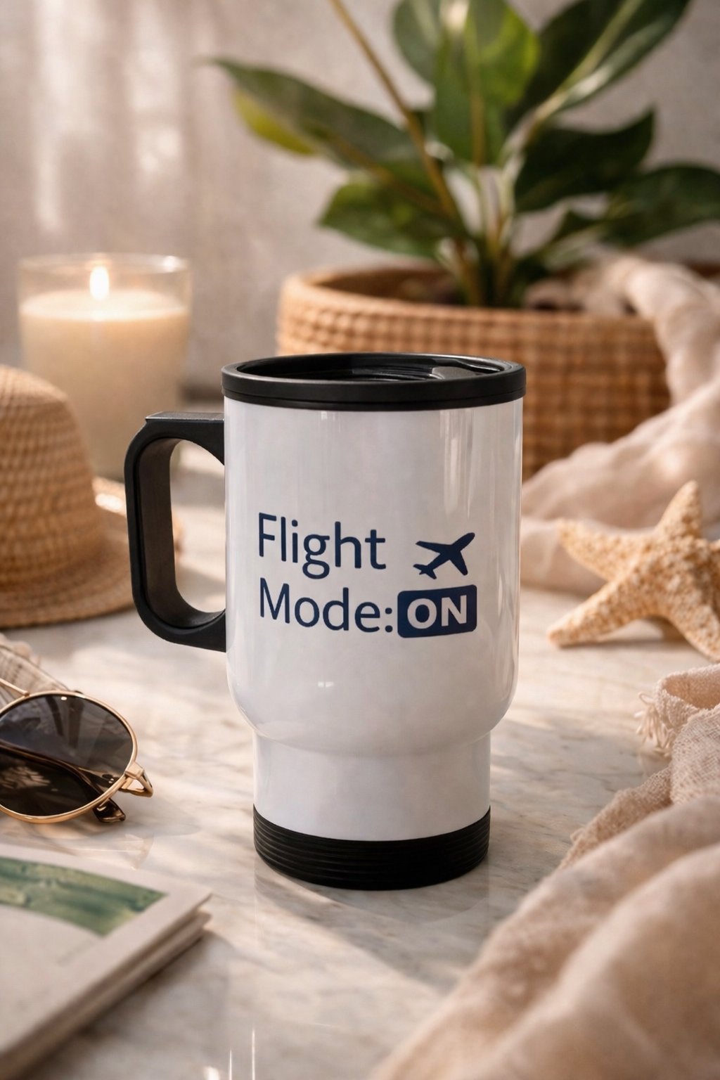 Flight Mode ON Travel Tumbler