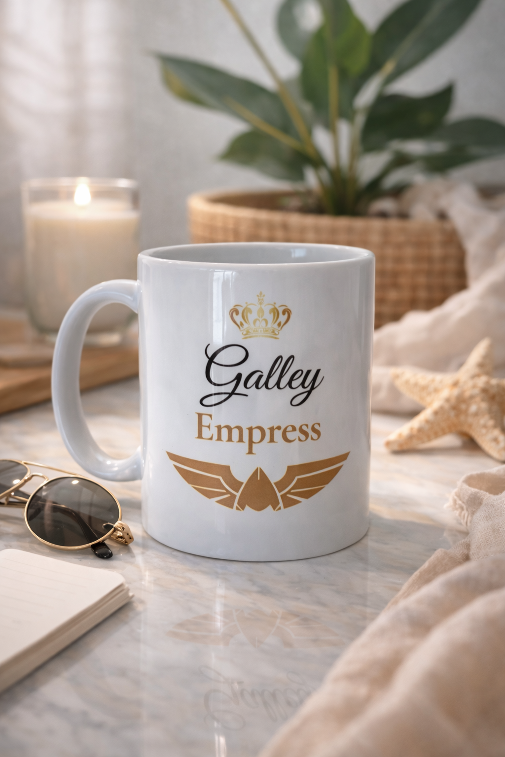 Galley Empress - Flight Attendant Coffee Mug/Cabin Crew Mug